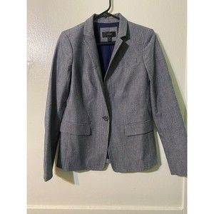 J. Crew Blazer Jacket Womens 4 Gray